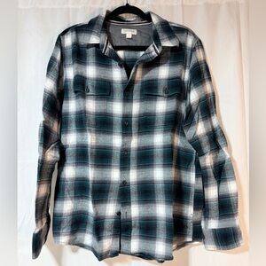 Sun + Stone Gray and Black Shirt